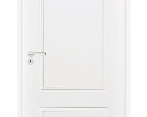 Ușă de interior albă cu mâner
