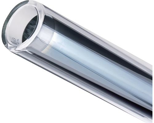 Tub de sticlă transparent pentru energie solară termică