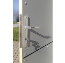 Căsuță de grădină Bertilo Design HPL 2 345x228 cm, antracit/alb