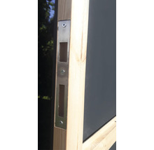 Căsuță de grădină Bertilo Design HPL 2 345x228 cm, antracit/alb