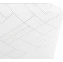 Prim-plan cu o lampă de tavan cu model geometric