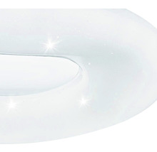 Plafonieră cu LED integrat Zamudilo 21,6W 2450 lumeni 3000-6500K, Ø500 mm, cu telecomandă, alb cu efect de cristale-thumb-2