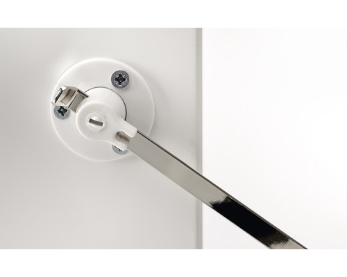 Limitator înclinare fereastră din metal și plastic