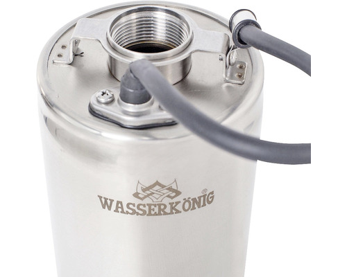 Pompă de apă din oțel inoxidabil cu logo-ul Wasserkoenig