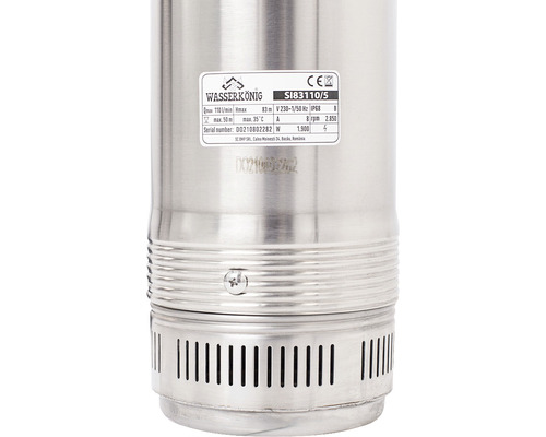 Logo Wasserkoenig pe o pompă