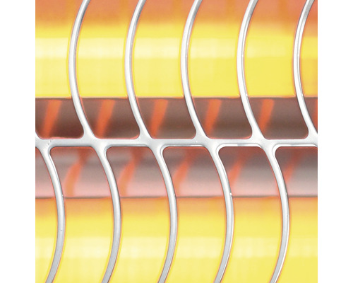 Prim-plan cu un radiator cu structură cu nervuri.