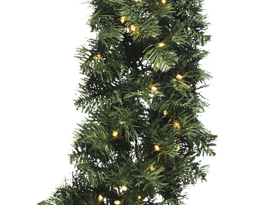 Ghirlandă de brad de Crăciun cu iluminare