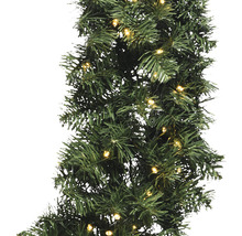 Ghirlandă de brad de Crăciun cu iluminare