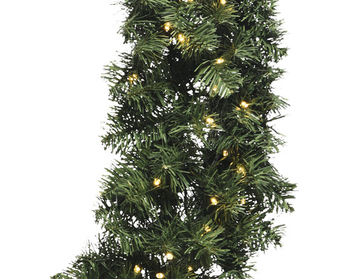 Ghirlandă de brad de Crăciun cu iluminare