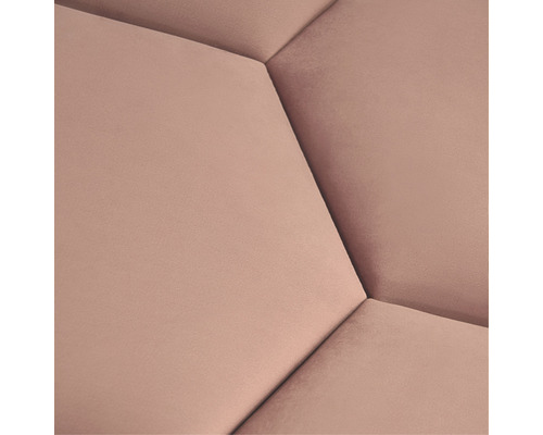 Prim-plan cu un panou de perete tapițat