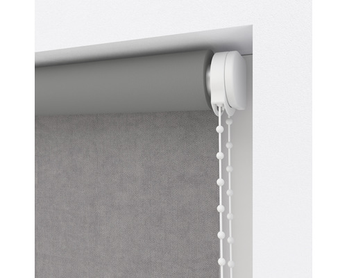 Rulou gri cu lanț pentru decorarea ferestrelor