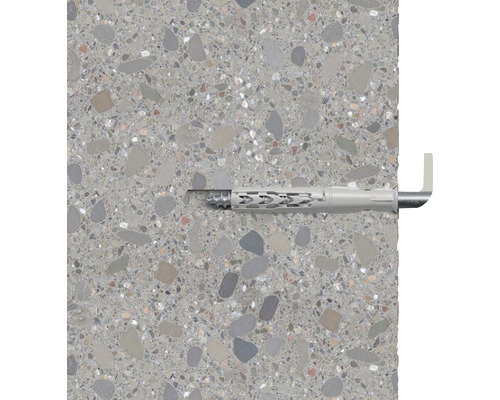 Element de fixare cu diblu într-un perete de beton