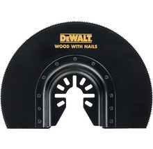 DeWalt Logo pânză de ferăstrău cu scufundare pentru lemn cu cuie