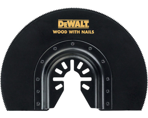 DeWalt Logo pânză de ferăstrău cu scufundare pentru lemn cu cuie