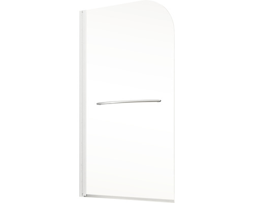 Panou de duș din sticlă cu mâner