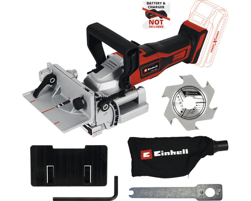 Freză cu acumulator Einhell cu accesorii, acumulatorul și încărcătorul nu sunt incluse