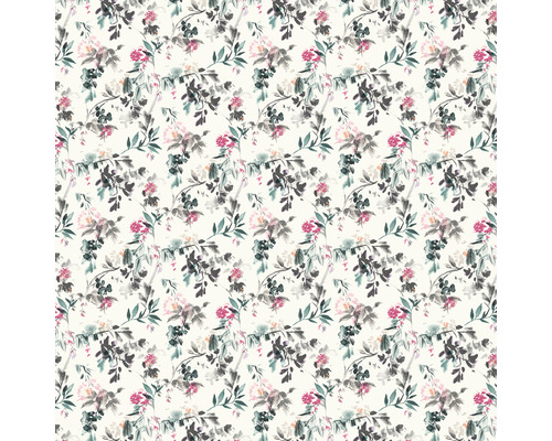 Tapet cu model floral cu frunze și flori