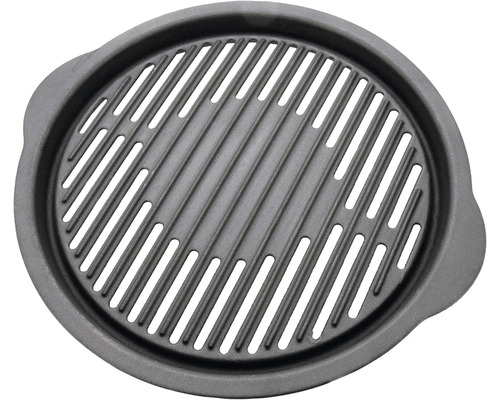 Placă de grătar din metal cu suprafață striată