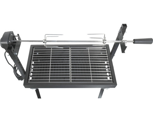 Grătar cu frigărui și motor