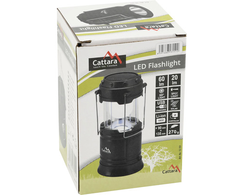 Lanternă LED Cattara în ambalaj