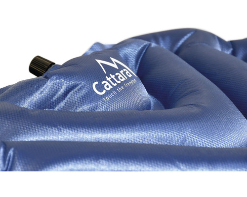 Saltea izolatoare Cattara cu ventil și logo Cattara