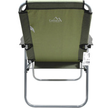 Scaun de camping cu logo Cattara, vedere din spate