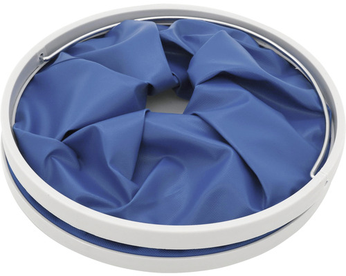 Găleată rotundă, pliabilă, cu interior impermeabil