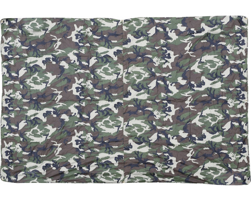 Pătură fleece cu model camuflaj