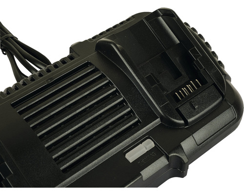 Încărcător de baterii în prim-plan