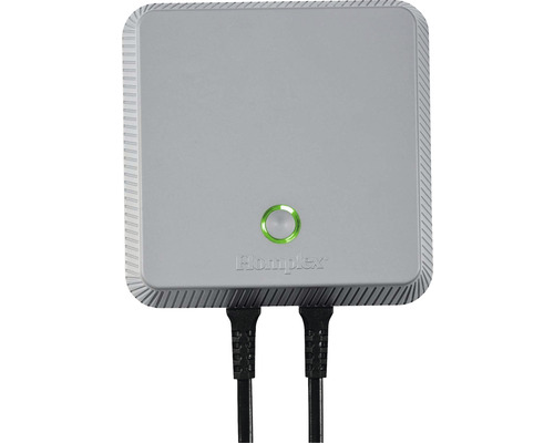 Dispozitiv de rețea cu logo Plomplex cu două cabluri