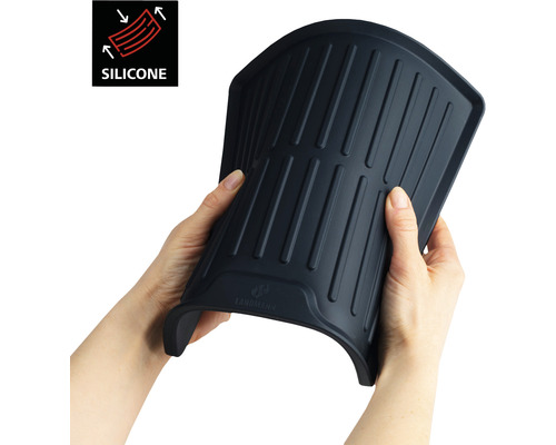 Covoraș flexibil din silicon ținut de mâini