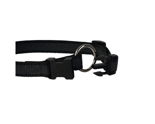 Zgardă pentru câini cu cataramă și inel