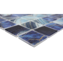 Mozaic piscină sticlă VP56384PUR albastru 31,6x31,6 cm