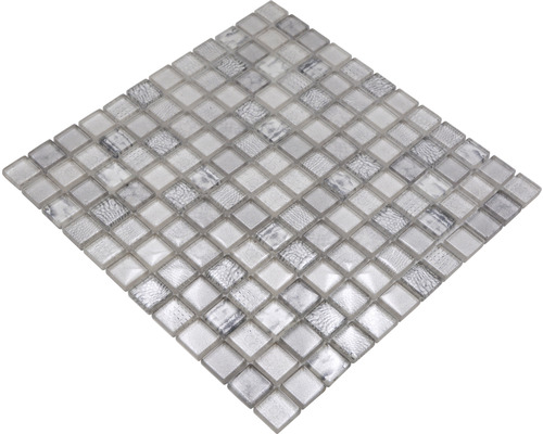 Placă de mozaic de sticlă pătrată