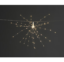 Ghirlandă luminoasă în formă de stea cu lumini LED pentru interior