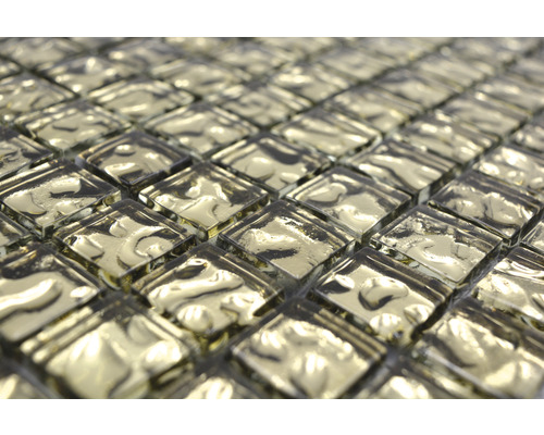 Plăci de mozaic din sticlă pătrată