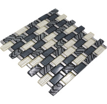 Mozaic sticlă XCM MW20 gri 30x31 cm