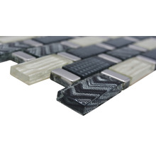 Mozaic sticlă XCM MW20 gri 30x31 cm