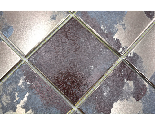 Prim-plan cu plăci de mozaic pentru interior