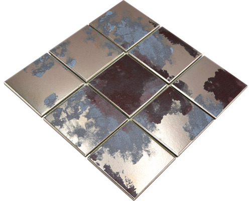 Plăci de mozaic pătrate pentru designul pereților și pardoselilor