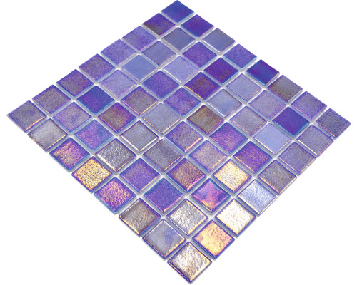 Placă de mozaic pătrată din sticlă