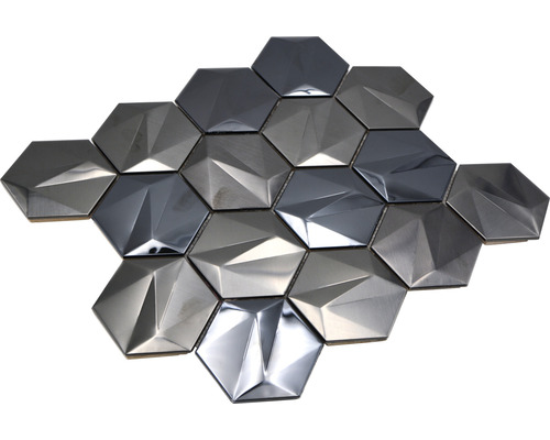 Plăci de mozaic de formă hexagonală pentru designul pereților și al podelelor