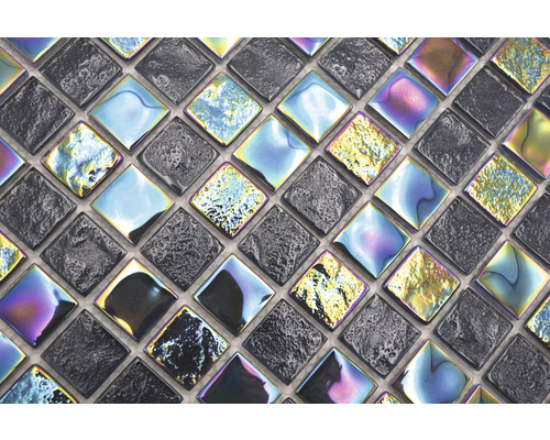 Prim-plan cu plăci de mozaic pătrate