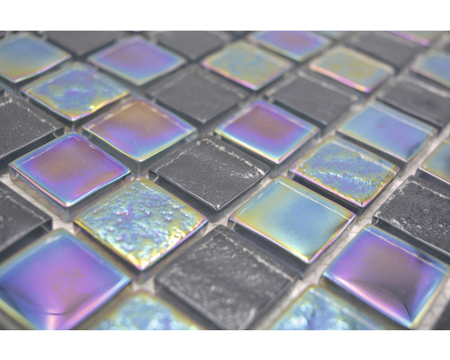 Prim-plan cu plăci de mozaic pătrate