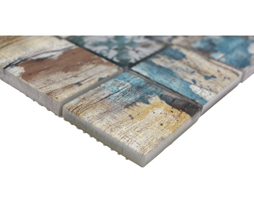 Plăci de mozaic cu aspect de lemn