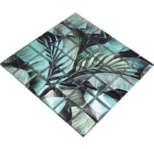Mozaic sticlă XCM RF05 verde 29,8x29,8 cm