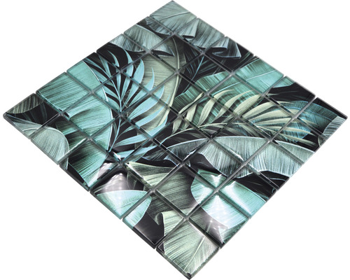 Placă de mozaic cu model floral