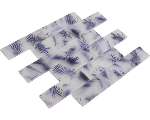 Plăci de mozaic cu model de palmier pentru perete și podea