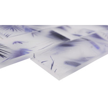 Mozaic sticlă XCM HL34 albastru mat 29,8x29,8 cm
