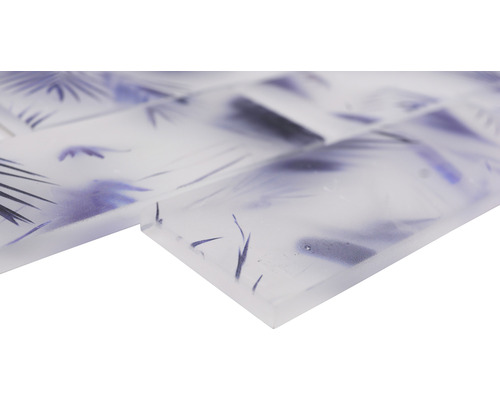 Placă decorativă cu model floral